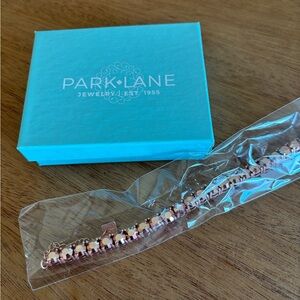 Park Lane Rose Gold Impression Bracelet